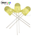 Super Bright 590nm 8mm Yellow LED Clear Light