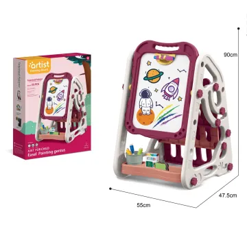 2024 Kids Montessori Educational Drawing Toys Set: Double-Sided Drawing Board