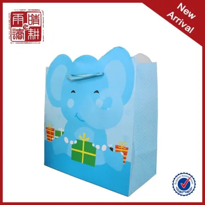 Origami paper gift bag, paper bag string, machine paper bag