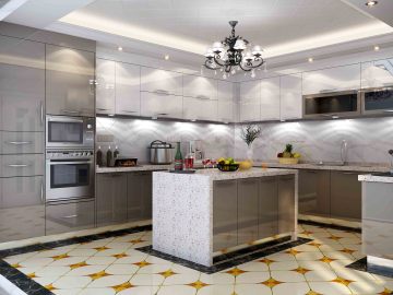 Stainless Steel Kitchen Cabinets (BR-SP005)