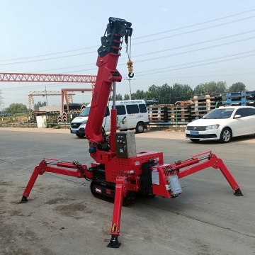 3 Ton Diesel Fuel Spider Crane: Portable Lifting Machine for Building and Construction