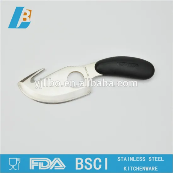 stainless steel fishing knife with PP handle knife