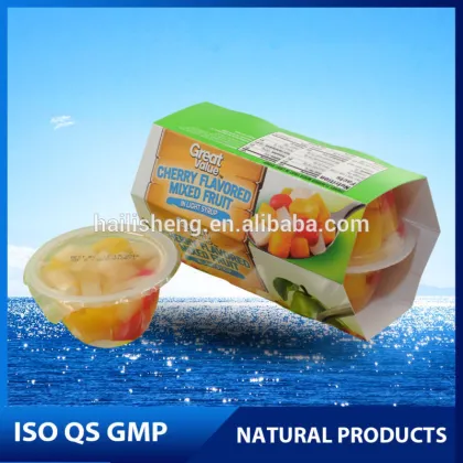 Preserved fruit cherry fruit cocktail fruit cups