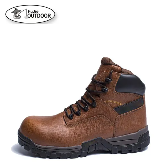 Men's Leather Safety Work Boots