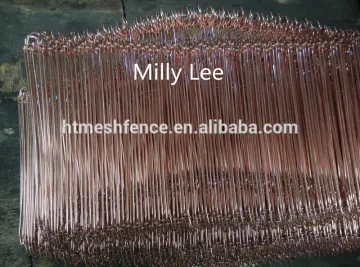 TIE WIRES Metal Copper Coated for SACK TIES - 6" 4" length 1000/bundle