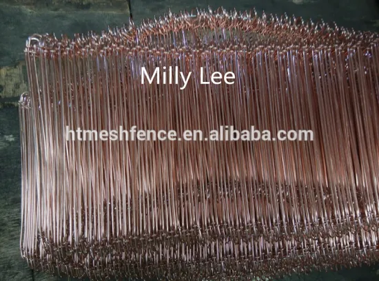 TIE WIRES Metal Copper Coated for SACK TIES - 6" 4" length 1000/bundle