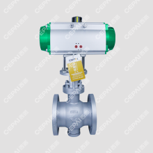 Pneumatic V-type Ball Valve