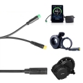 Bafang Motor Conversion Cable 1T2 Ebike Yケーブル