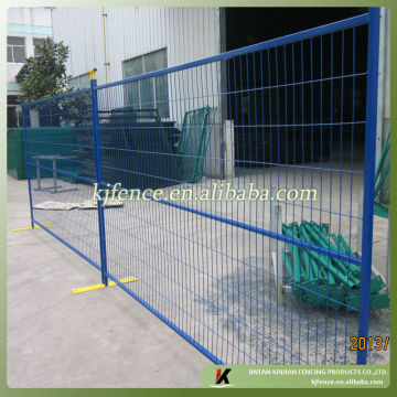 50mmx160mm mesh size PVC coated temporary fence