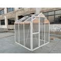 Marco de aleación de aluminio Poliarbonate Sheet Garden Greenhouses