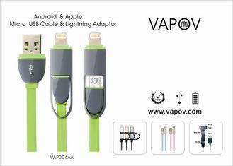 2  in 1 Micro USB  / Lightning Adaptor data and charging mu