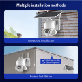 Smart Home Security Outdoor Solar CCTV -kamera