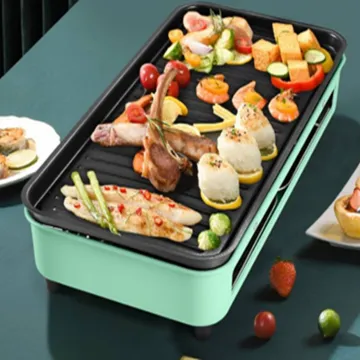 Indoor/Outdoor Tabletop Thermostat Grill: Height-Adjustable Electric BBQ Grill & Electric Barbecue Grill - Wholesale Pricing