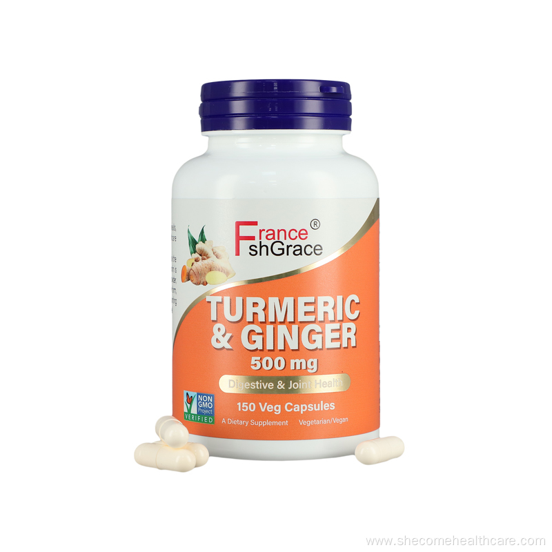 Ginger Turmeric for Joint-Support Turmeric capsules