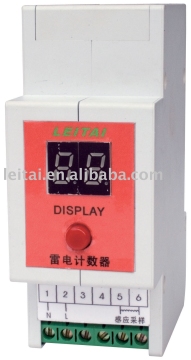 lightning current counter