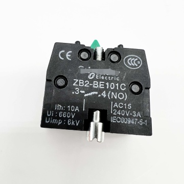 SOK Elevator Parts: High-Quality Button Switch Accessories with Normally Open and Close Auxiliary Contacts - ZB2-BE101C