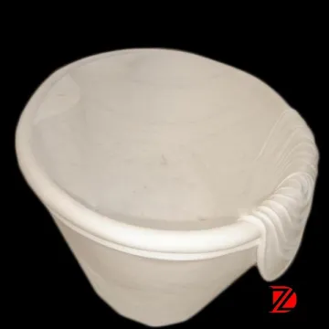 Round portable bathtub