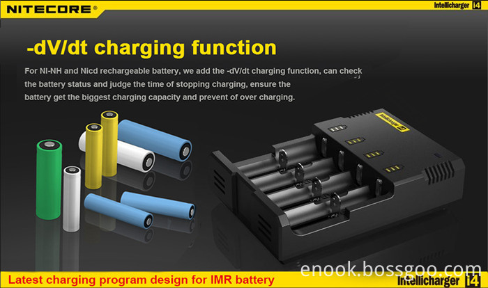 Hot sale Nitecore I4 Charger Intelligent Charger