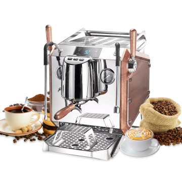Commercial Single Dual Head Espresso Machine - Italian Rotary Pump Coffee Maker