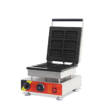 Commercial 6pcs Square Waffle Machine