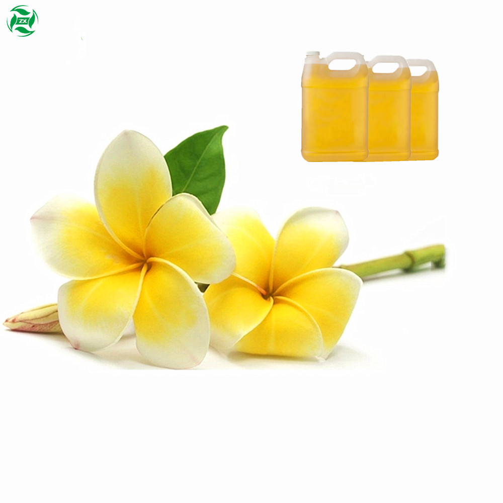 Preço por atacado de suprimentos de fábrica 100% puro e natural Frangipani Óleo essencial para cuidados com a pele e massagem OEM/ODM