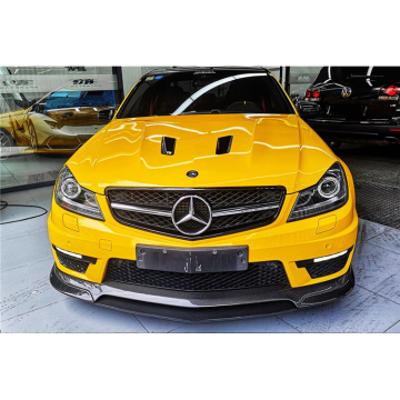 Lips delantero de Carbonado ZS para Mercedes W204 C63 AMG Facelift