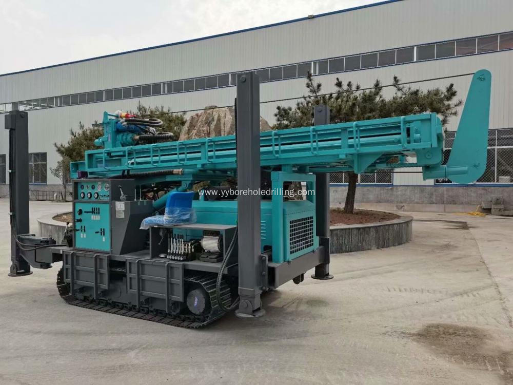 350mDeep Hydraulic Top Drive Water Well Drilling Rig