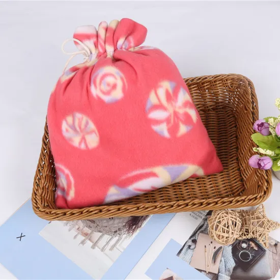 Plush Soft Blanket Flannel Life Comfort Throw Blankets sherpa  with bag