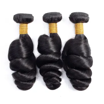 Loose Wave human hair bundles virgin hair with closure lace frontals vendors mink brazilian peruvian weave free shipping