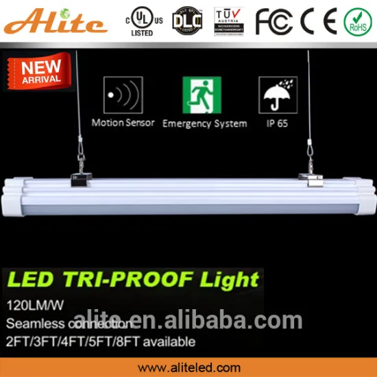 Shenzhen led factory 20w 30w 40w 60w 2FT-8FT LED TRI-proof light fixture