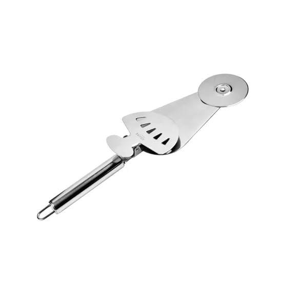 pizza utensil 2 in 1 wheel tong