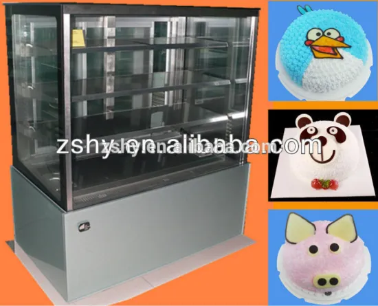 Display Cake Refrigerator cabinet for Supermarket use