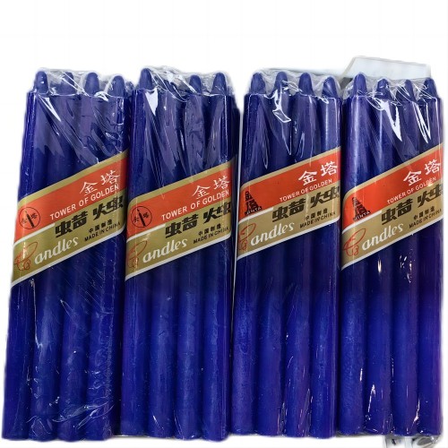 300g africa stick fluted shape polybag packing candles