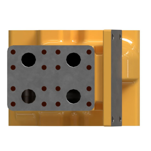 Bulldozer D8T hydraulic valve manifold 211-9491/2119491, bulldozer manifold accessories