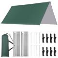 10x10ft Littweepaght Camping Hammock Tarp ma pou