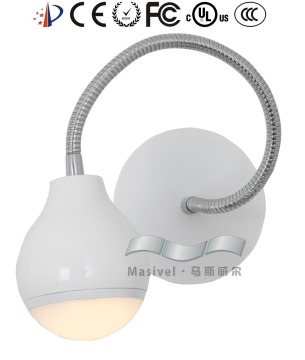 weddings decoration modern led wall light lamp led light flexible gooseneck wall lamp