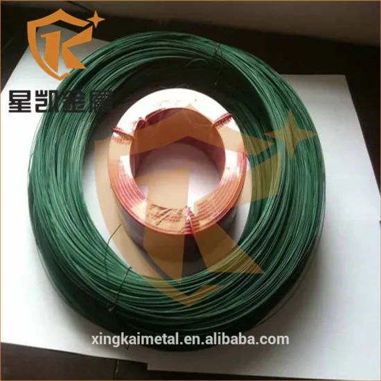 8 Gauge PVC Coated Wire pvc coated iron wire for fence wire