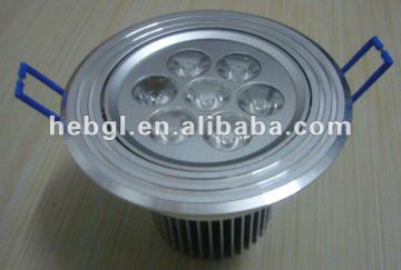 new design 3W/5W/7W/9W LED downlight with 1w high power led chip