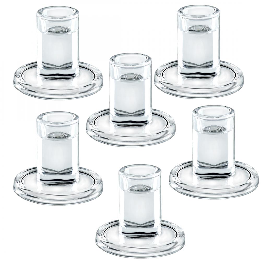 T-Shaped Glass Candle Holder