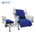 Cama multifuncional médica rotativa elétrica para cuidados