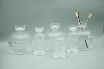 Premium Glass Reed Diffuser Bottle with Natural Reed