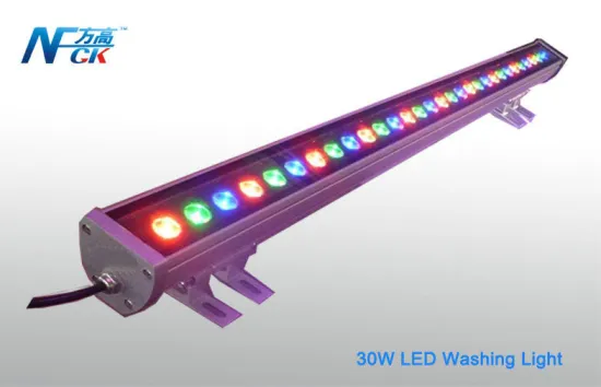 Ac 120v 30watt Led Wall Wash Light , 30 °/ 45°led Washing Light