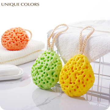 Hot Sales Soft Hydrophilic Baby Bath Sponge Honeycomb Exfoliator