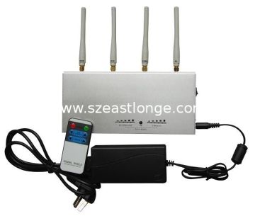 2g / 3g Cell Phone Signal Jammer For Schools With Remote Control