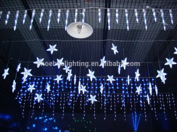 2017 3M 5M 10M curtain icicle string light for new year christmas wedding party led light out door use