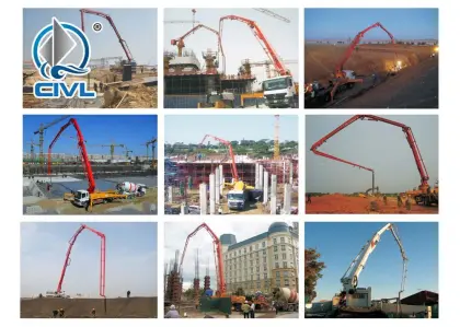 XCMG 47m concrete Boom Concrete Pump Truck