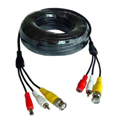 High Quality Professional 10 RCA 12 RCA Audio Cable with 3 Core 12 AWG Power Wire - Medusa Cable