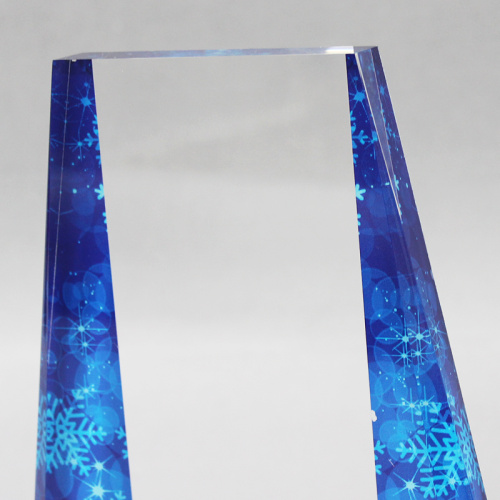 Cheap acrylic appreciation trophy award