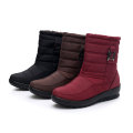 Waterproof cow tendon sole mother cotton boots