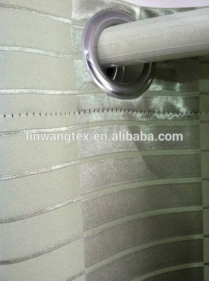 new design shinny luxury uv resistant curtain fabric blackout window